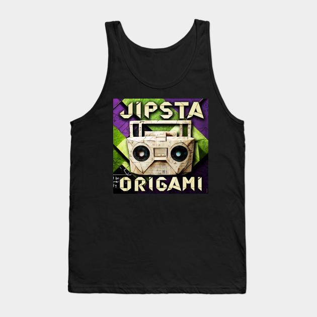 ORIGAMI ALBUM COVER Tank Top by Jipsta